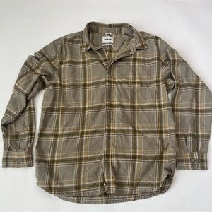 PrAnA Plaid Flannel Large READ